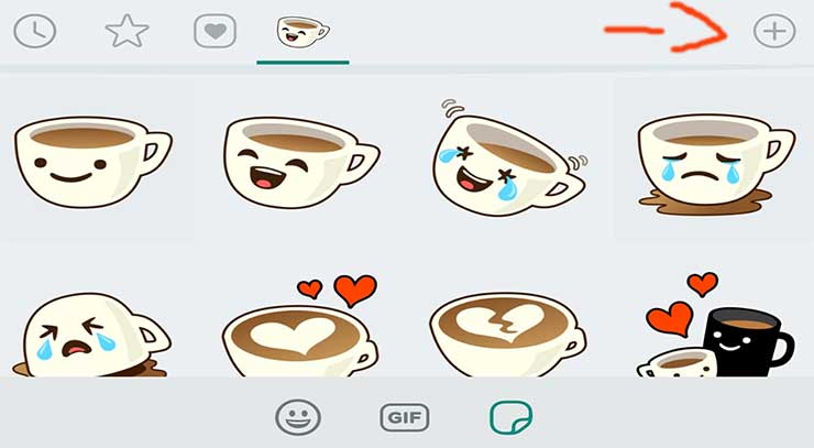Apagar figurinhas Whatsapp