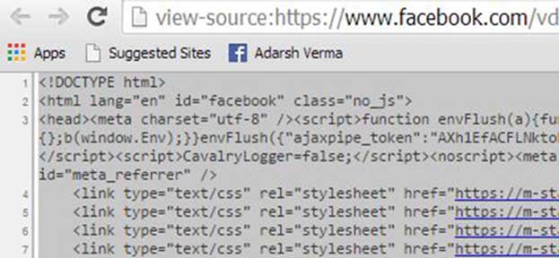 Código fonte página baixar vídeo privado facebook