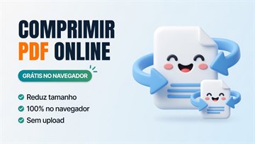 Comprimir PDF online grátis no navegador