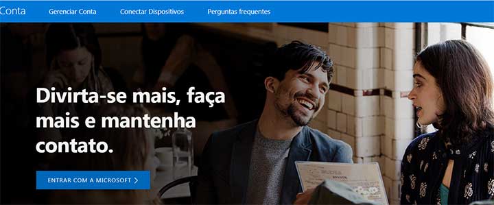 Conta Microsoft