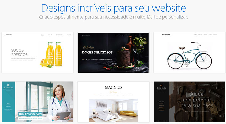 Criar site gratis webnode