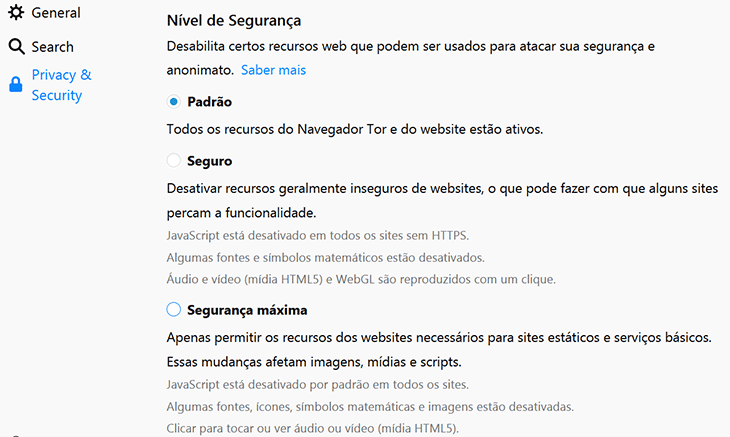 Dark Web entrar segurança