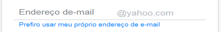 Endereco email yahoo