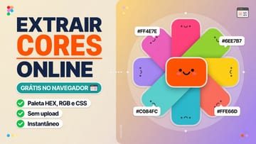 Extrair Cores da Imagem Online - Gerador de Paleta HEX e RGB