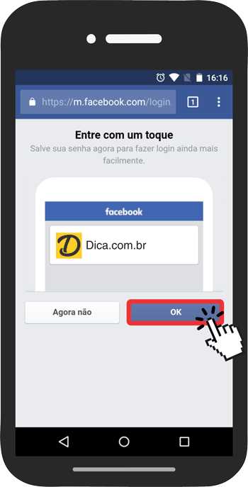 Facebook entrar direto