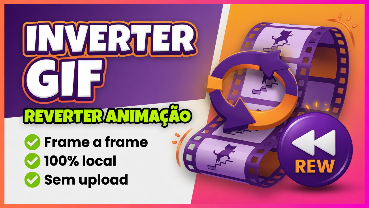 Inverter GIF Online Grátis - Reverter Animação