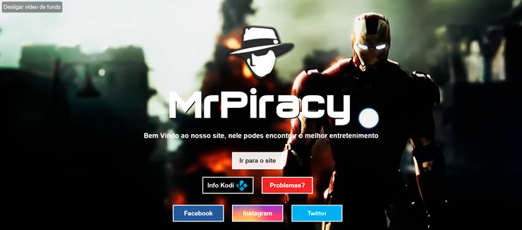 Mr piracy pagina inicial