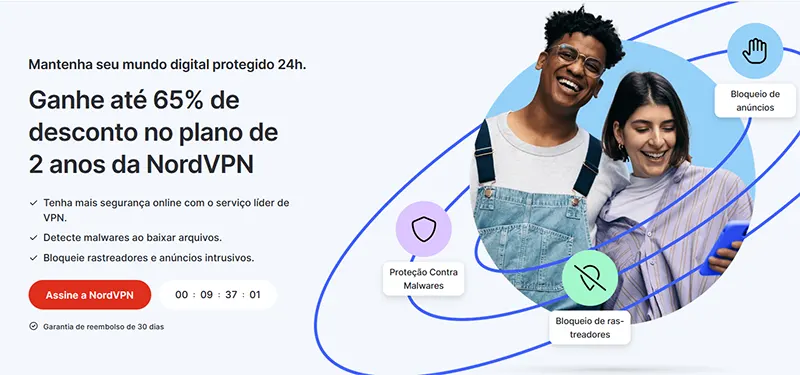 NordVPN Melhor VPN do ano
