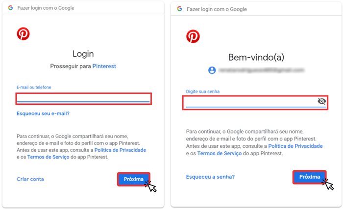 Pinterest google