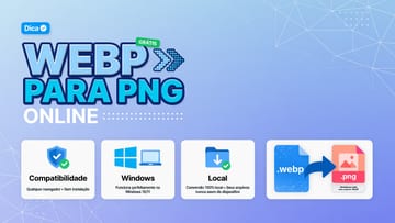 WebP para PNG Online Grátis - Converter WebP em PNG